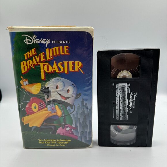 Disneys The Brave Little Toaster VHS 1988 Kids Classic Family Animated Adventure - Picture 3 of 3